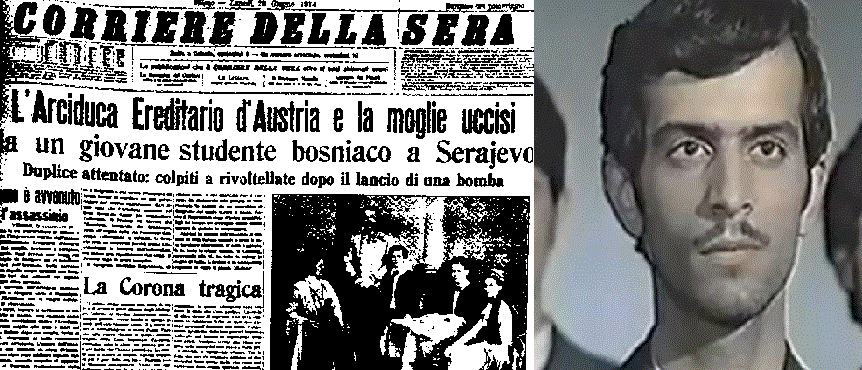 Mehr über den Artikel erfahren Morgen ist der Tag, an dem Gavrilo Princip den österreichischen Thronfolger erschoss