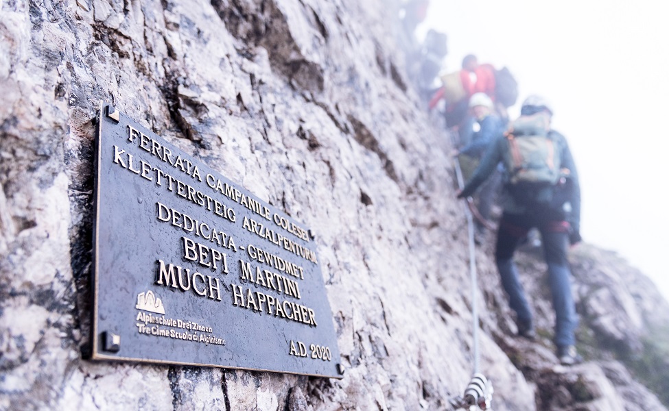 Scopri di più sull'articolo La via ferrata Campanile Collesei è stata inaugurata ufficialmente