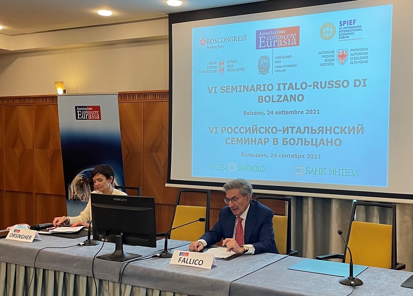 Scopri di più sull'articolo Sesto Seminario Italo-Russo di Bolzano “Italia-Russia: l’arte dell’innovazione”