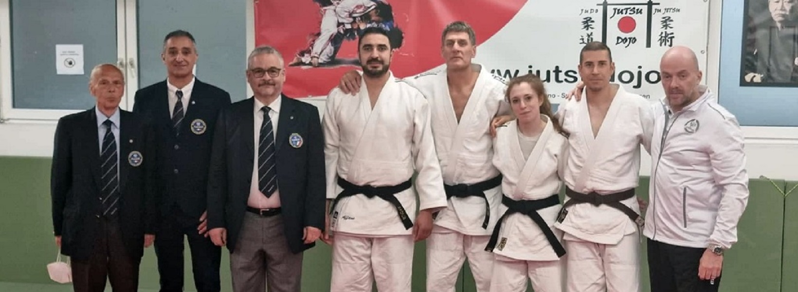 Mehr über den Artikel erfahren Esami Dan Judo FIJLKAM 2022, importante traguardo per l’A.S.D. Judokwai Bolzano