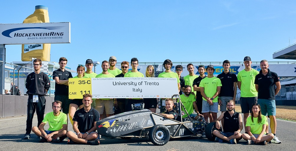 Scopri di più sull'articolo UniTrento – La monoposto Fenice si afferma alla Formula Student Germany