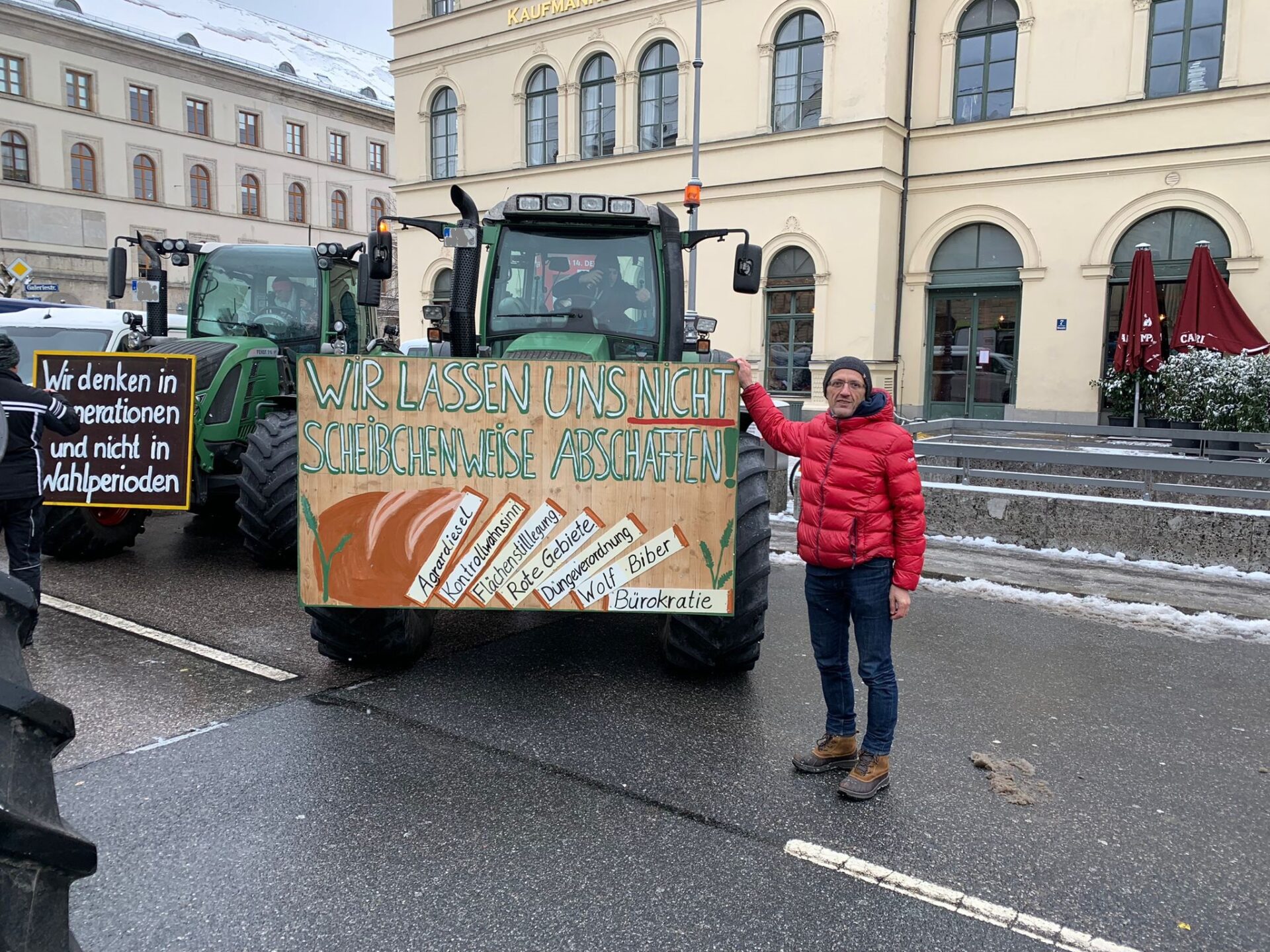 Scopri di più sull'articolo Bauerndemo in Deutschland: Auch STF Pustertal mit dabei