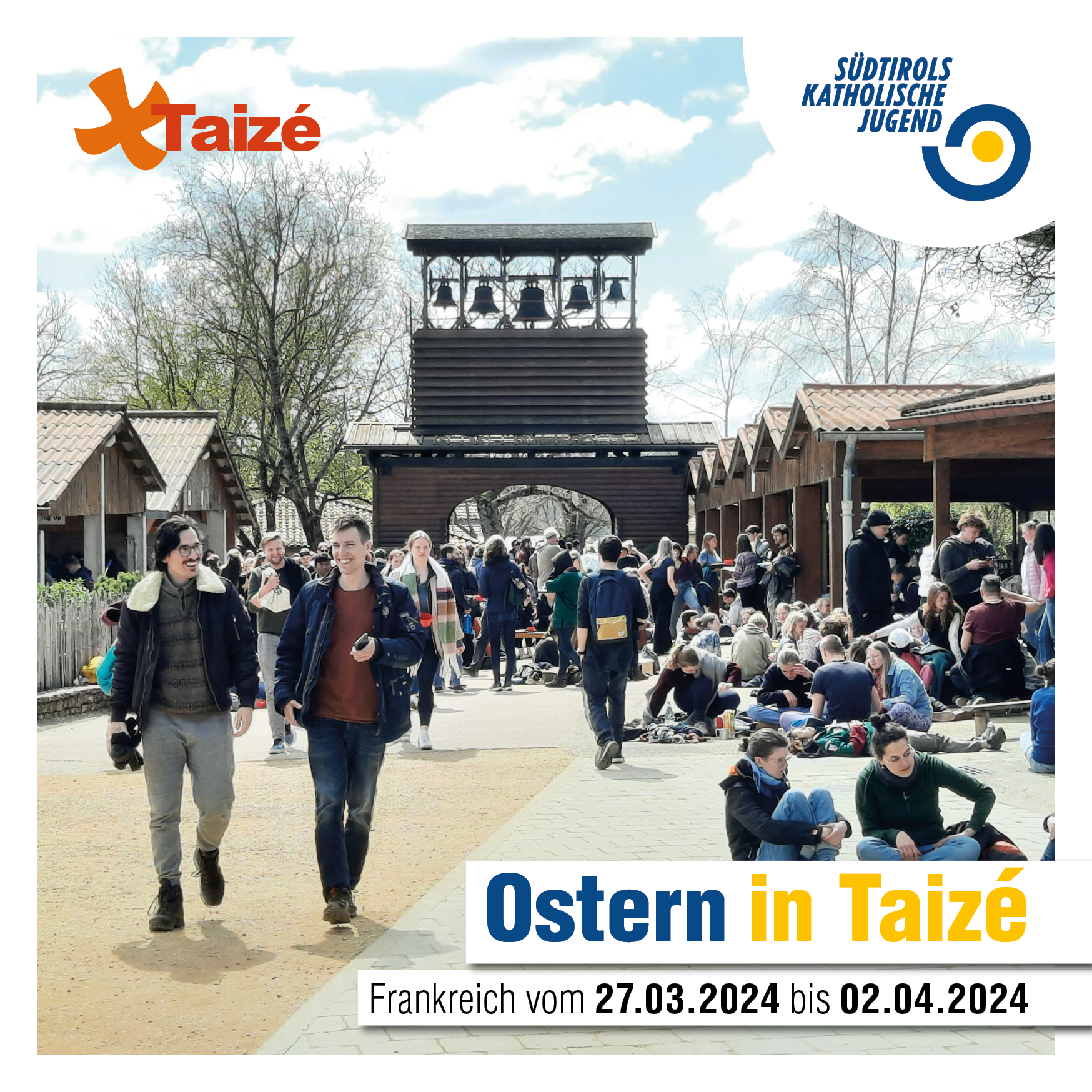 Mehr über den Artikel erfahren Südtirols Katholische Jugend fährt zu Ostern nach Taizé in Frankreich