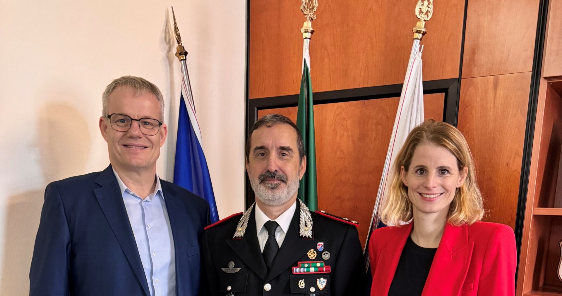 Scopri di più sull'articolo I vertici dell’Unione in visita al nuovo comandante regionale dei Carabinieri del Trentino-Alto Adige